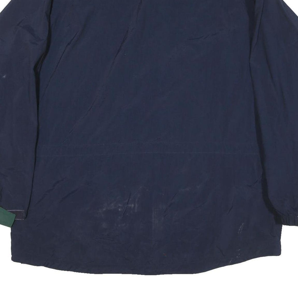 TIMBERLAND Mens Navy Blue Outdoor Jacket XL Polyester Zip Water Resistant