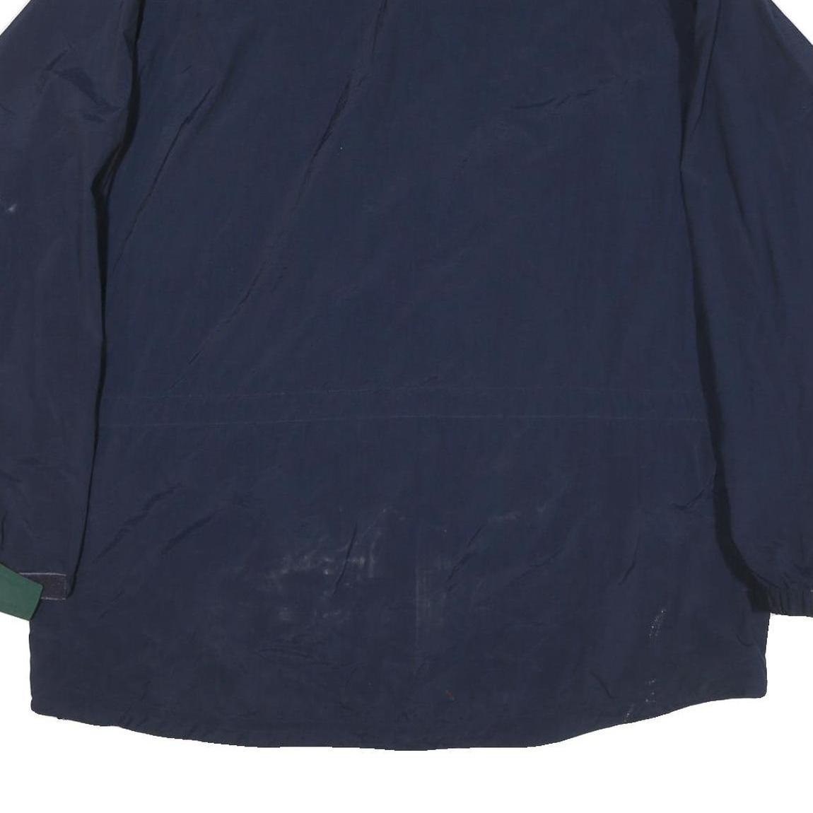 TIMBERLAND Mens Navy Blue Outdoor Jacket XL Polyester Zip Water Resistant