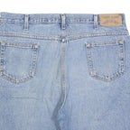 FADED GLORY Mens Denim Blue Shorts L W36 Classic Fit Cotton Blend