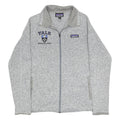 PATAGONIA Womens Grey & Light Grey Yale Midwifery Zip Jacket M Polyester Knit