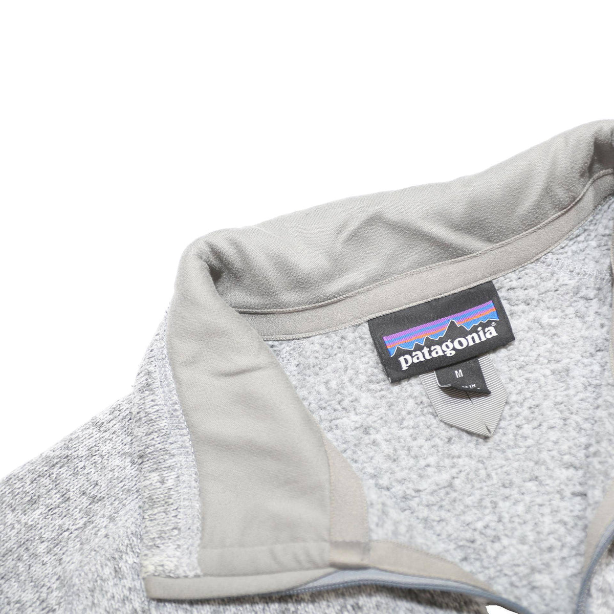 PATAGONIA Womens Grey & Light Grey Yale Midwifery Zip Jacket M Polyester Knit