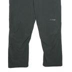 SHERPA Womens Polyamide Blend Black Regular Fit Straight Leg Trousers W36 L27