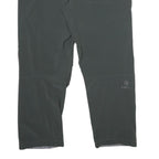 SHERPA Womens Polyamide Blend Black Regular Fit Straight Leg Trousers W36 L27