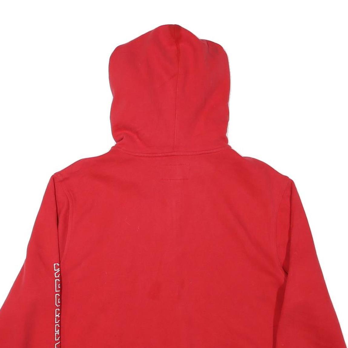 JANSPORT Womens Red Miami University Redhawks Full Zip Hoodie L