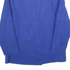 SUMMIT SPORTSWEAR Womens Blue Wool Blend Jacket UK 14 Button Plain Classic