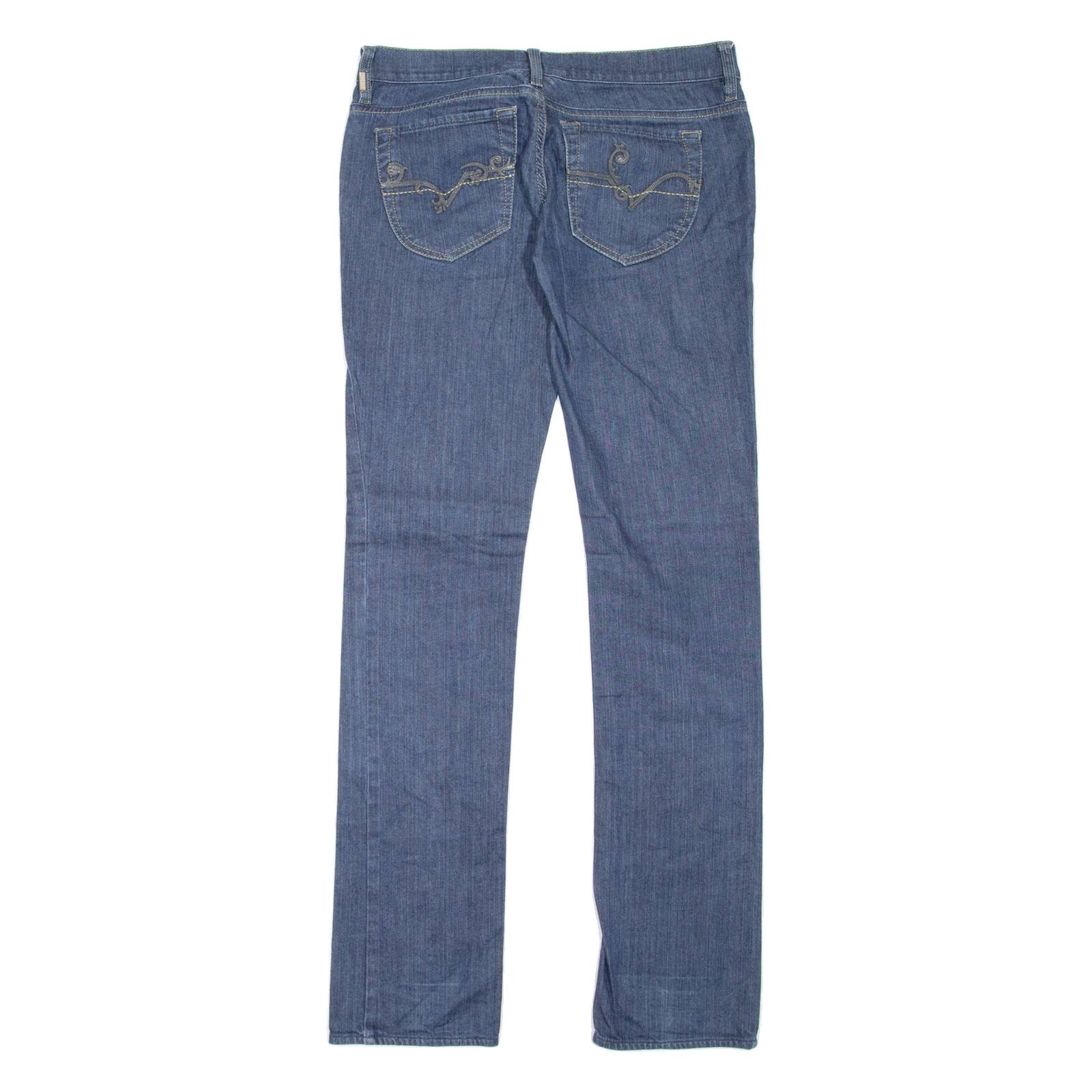 DIESEL Liv Womens Jeans Blue Regular Straight W30 L32