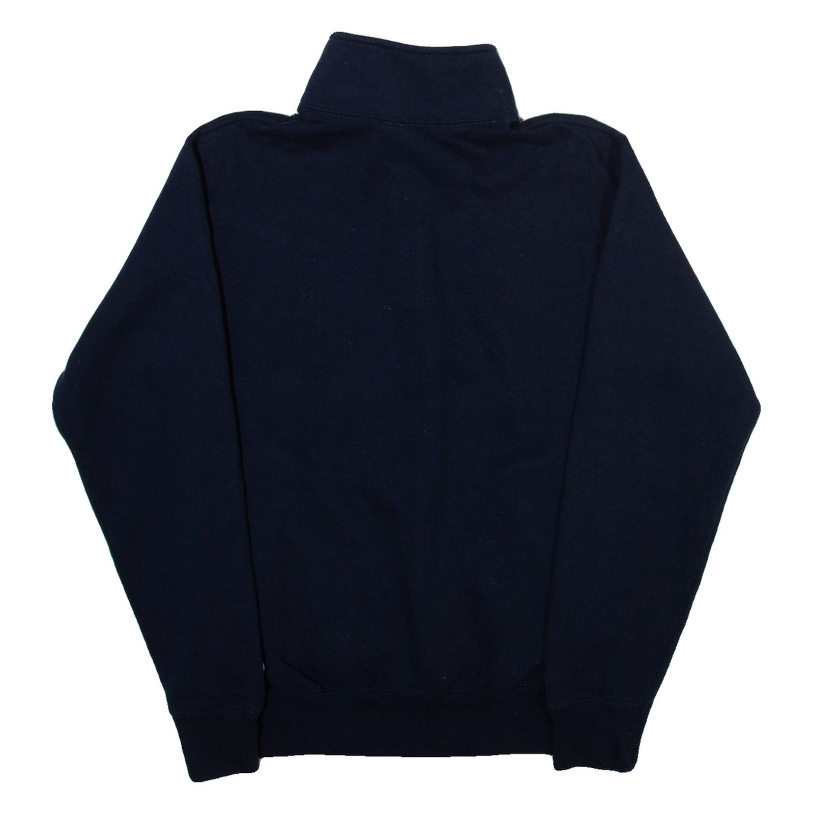 CHAMPION Principia College Mens Sweatshirt Blue 1/4 Zip USA S
