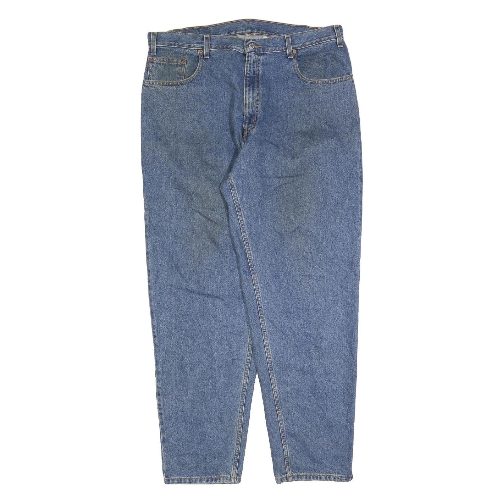 LEVI'S 560 Mens Jeans Blue Regular Tapered Denim Medium W38 L32 Classic Fit