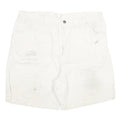 DICKIES Mens White Casual Cotton Blend Shorts 2XL W35 Workwear Utility
