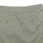 TOMMY HILFIGER Womens Beige Cotton Blend Mini Skirt M Casual Lightweight Summer