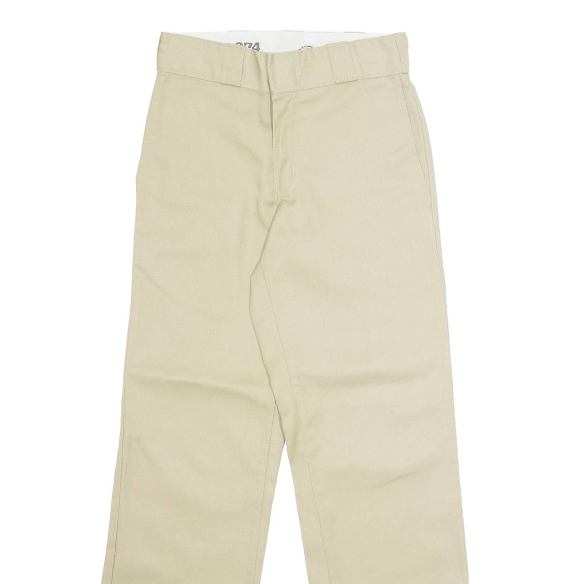 DICKIES Chino Workwear 874 Mens Trousers Beige Regular Straight W26 L28