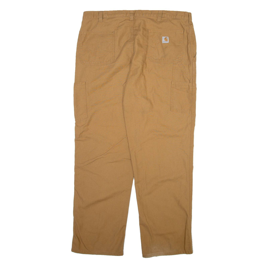 CARHARTT Mens Trousers Beige Relaxed Straight W40 L34