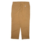 CARHARTT Mens Trousers Beige Relaxed Straight W40 L34