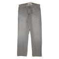 LEVI'S 505 Mens Jeans Grey Regular Straight Denim Medium W36 L32 Classic Fit