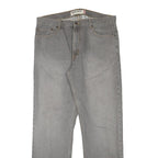 LEVI'S 505 Mens Jeans Grey Regular Straight Denim Medium W36 L32 Classic Fit