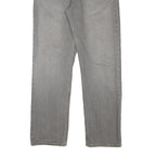 LEVI'S 505 Mens Jeans Grey Regular Straight Denim Medium W36 L32 Classic Fit