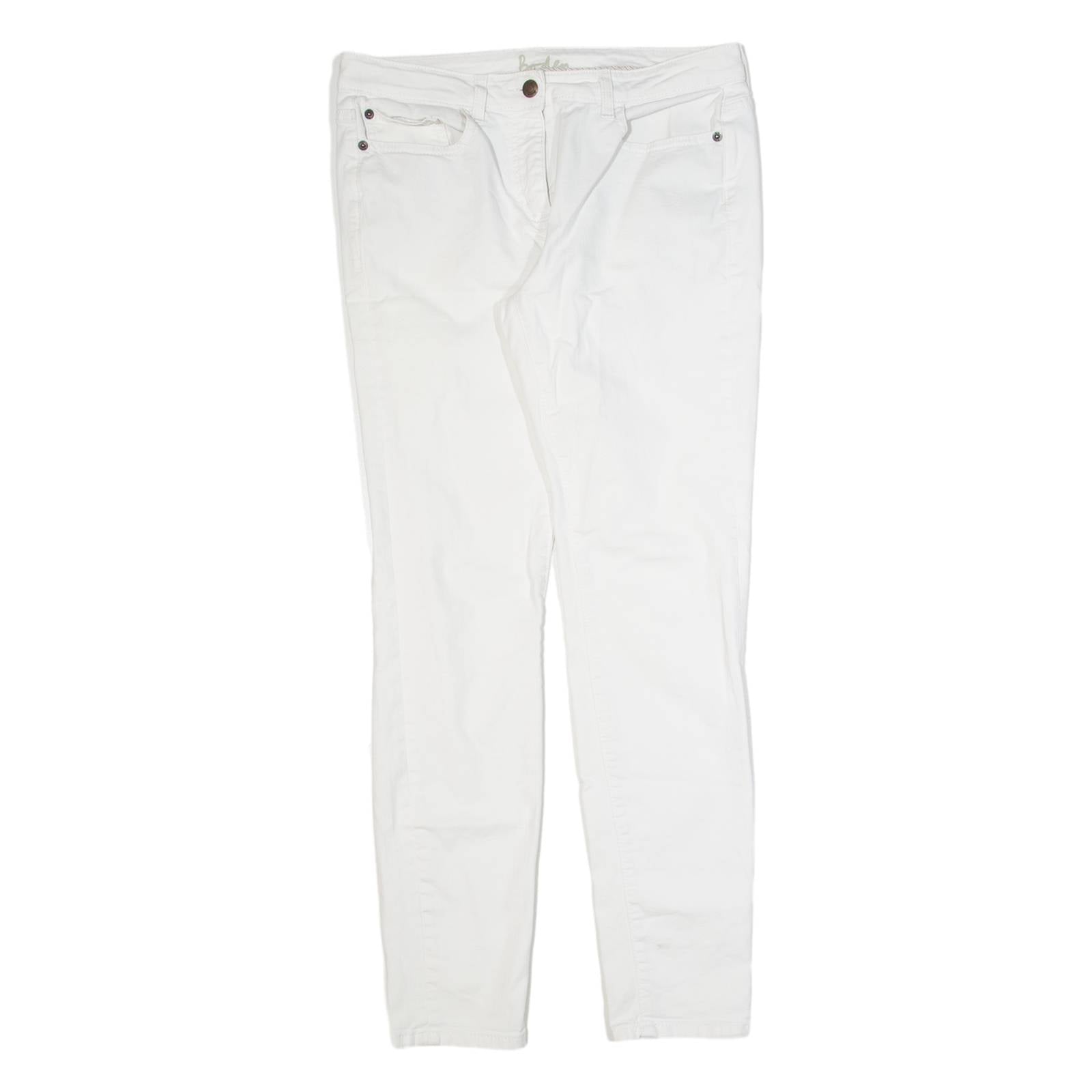 BODEN Womens Jeans White Slim Skinny W30 L29