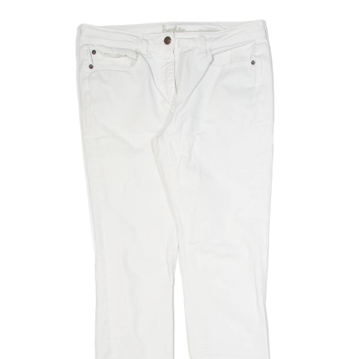 BODEN Womens Jeans White Slim Skinny W30 L29