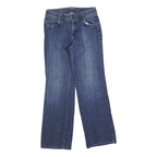 EDDIE BAUER Womens Jeans Blue Regular Straight Denim Medium W28 L30 Comfortable