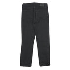 LEVI'S 724 High Rise Straight Womens Black Regular Denim Rinse W28 L26