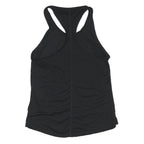 NIKE Womens Black Racerback Vest XS Sports Logo Activewear Sleeveless