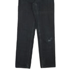TEDDYS Womens Regular Fit Black Denim Jeans W24 L30 Zip Closure Casual
