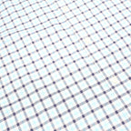 TOMMY HILFIGER Mens Blue Black Check Shirt L Classic Cotton Blend Long Sleeve
