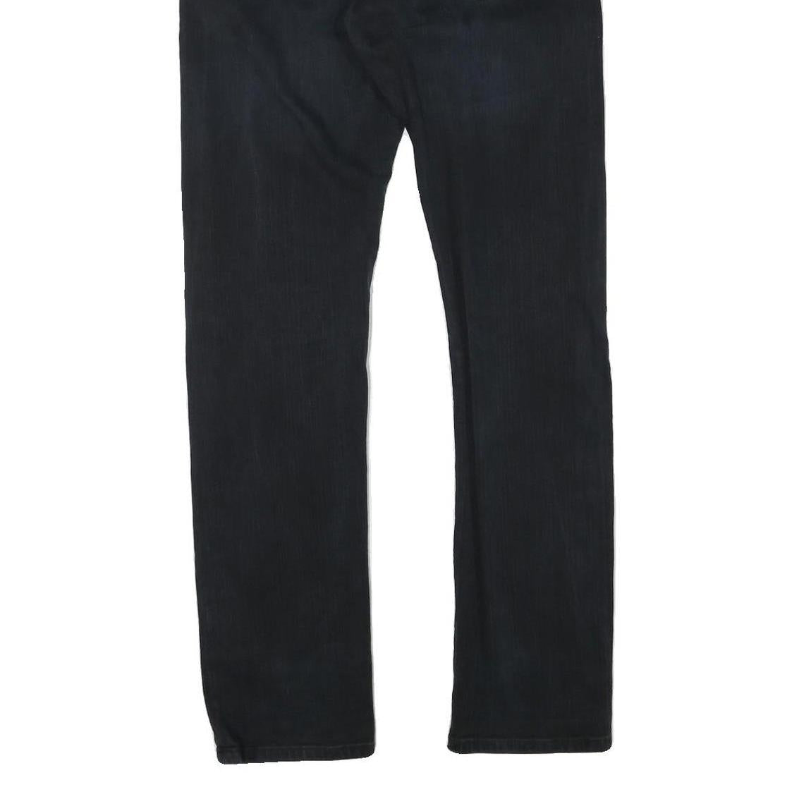 LEVI'S 511 Mens Slim Black Denim Jeans Cotton Blend W30 L32 Stylish Zip Fly