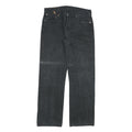 LEVI'S 501 Mens Jeans Black Regular Straight Denim W32 L31 Classic Button Fly