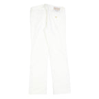 GUESS Womens Slim White Denim Jeans Cotton Blend Zip W27 L27 Stylish Fit