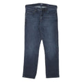 CHAPS Mens Regular Blue Denim Jeans W32 L28 Zip Pocket Classic Style