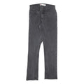 LEVI'S 511 Slim Boys Jeans Black Slim Denim W28 L28 Classic Fit Zip Closure