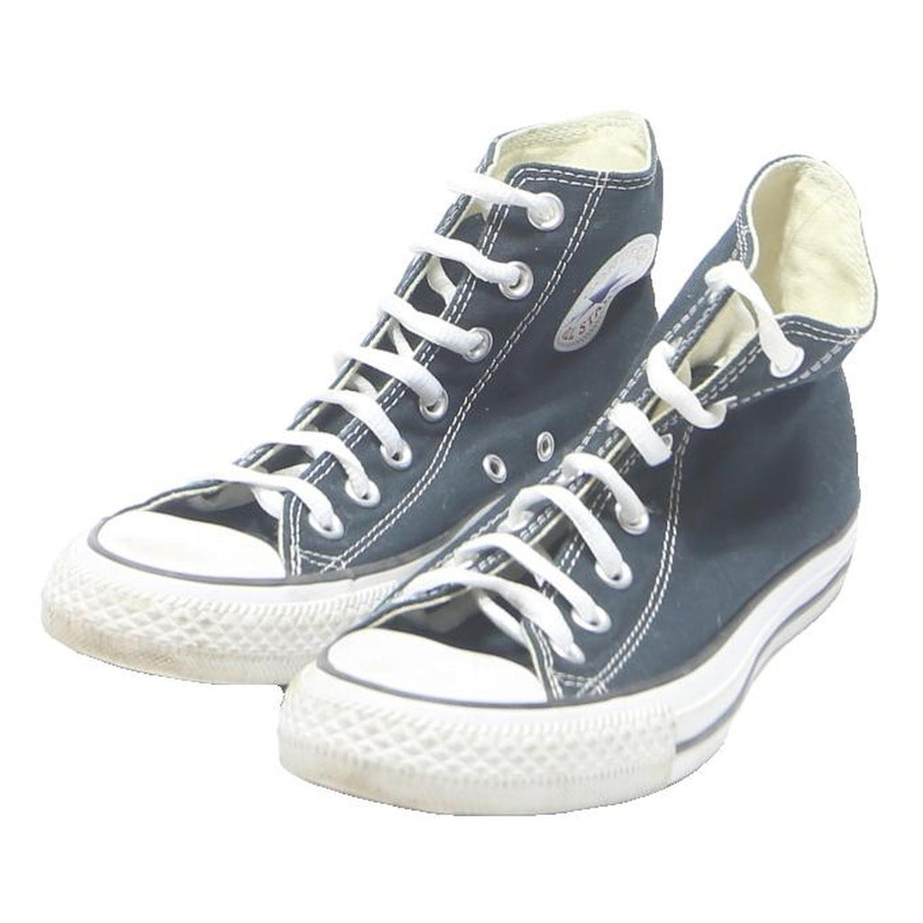 CONVERSE Chuck Taylor All Star Womens High Top Trainers Black Canvas UK 5