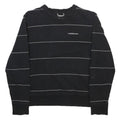 CALVIN KLEIN JEANS Womens Black Sweatshirt M Crew Neck Cotton Blend Casual