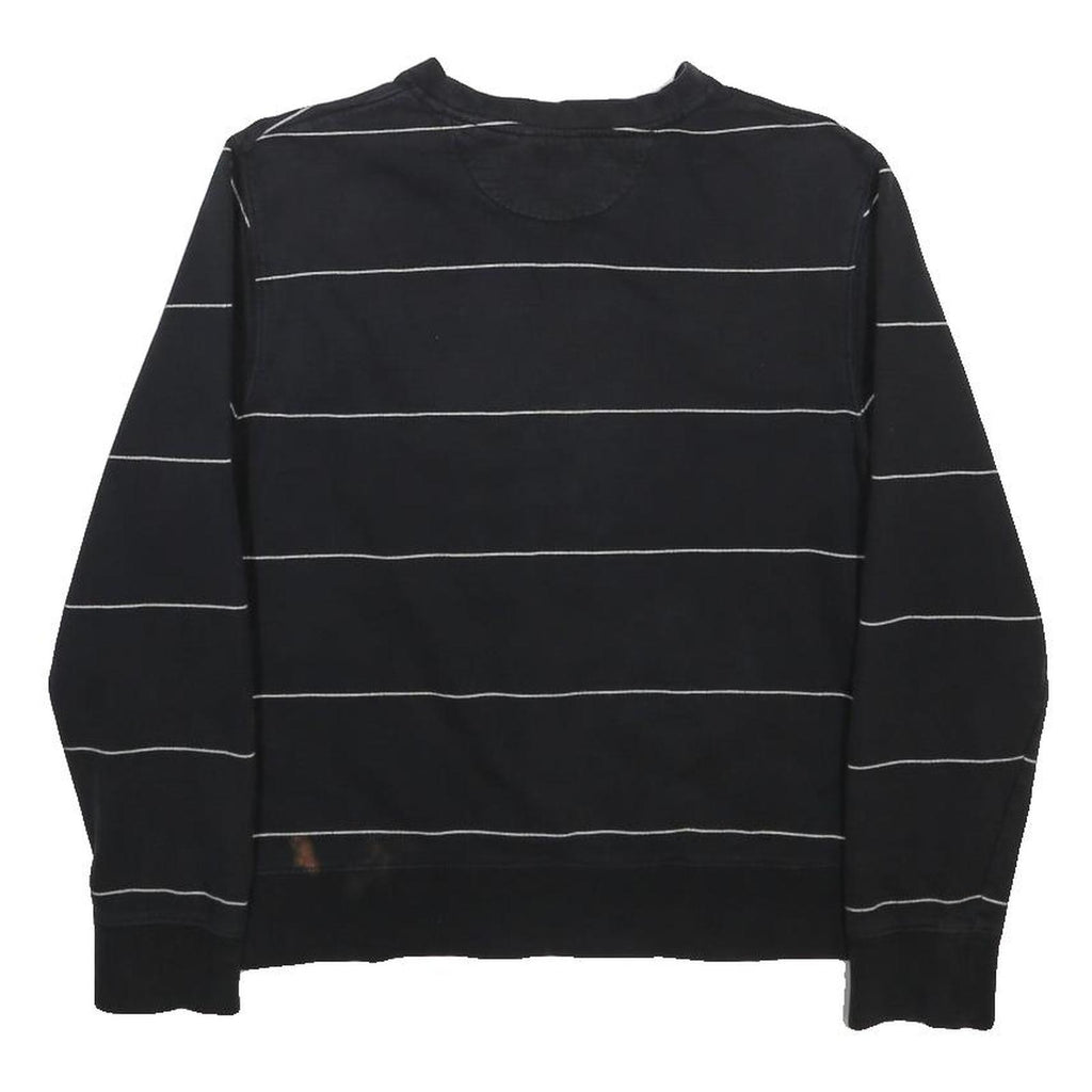 CALVIN KLEIN JEANS Womens Black Sweatshirt M Crew Neck Cotton Blend Casual