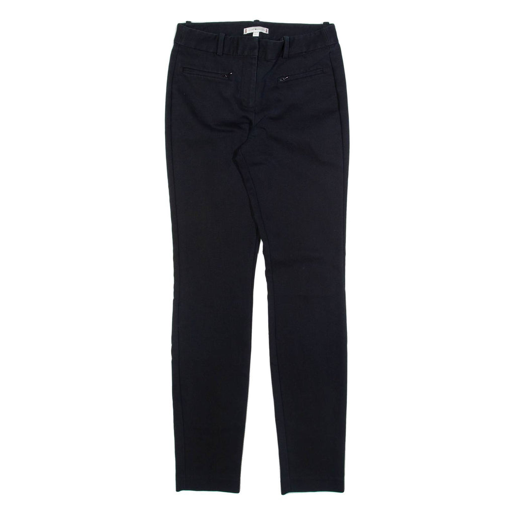 TOMMY HILFIGER Womens Trousers Black Slim Skinny W26 L30