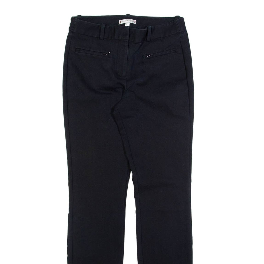 TOMMY HILFIGER Womens Trousers Black Slim Skinny W26 L30