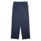 DICKIES Womens Trousers Blue Relaxed Straight W30 L30