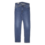 LEVI'S 510 Mens Jeans Blue Slim Skinny Denim Medium W27 L28 Classic Zip