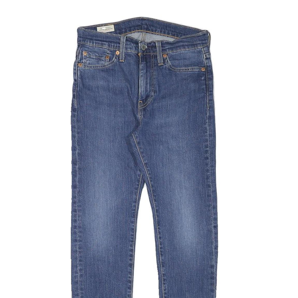 LEVI'S 510 Mens Jeans Blue Slim Skinny Denim Medium W27 L28 Classic Zip
