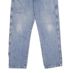 WRANGLER Mens Regular Fit Blue Denim Jeans W36 L29 Classic Cotton Zip Closure