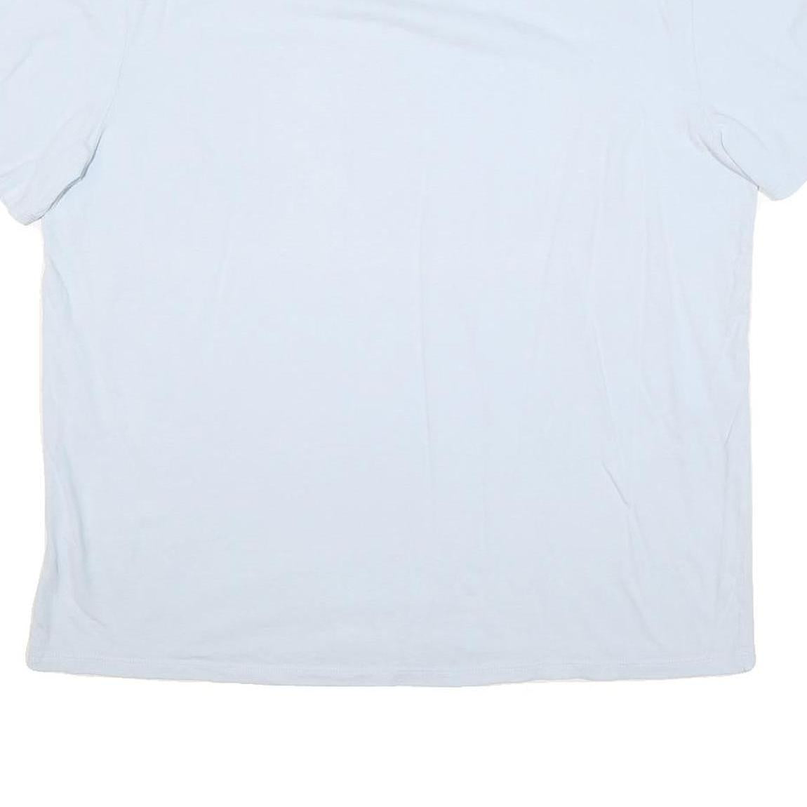 TOMMY HILFIGER Mens White Plain Pocket T-Shirt XL Short Sleeve Crew Neck Classic