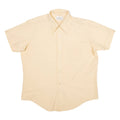 STYLE CLUB Mens Plain Shirt Beige L