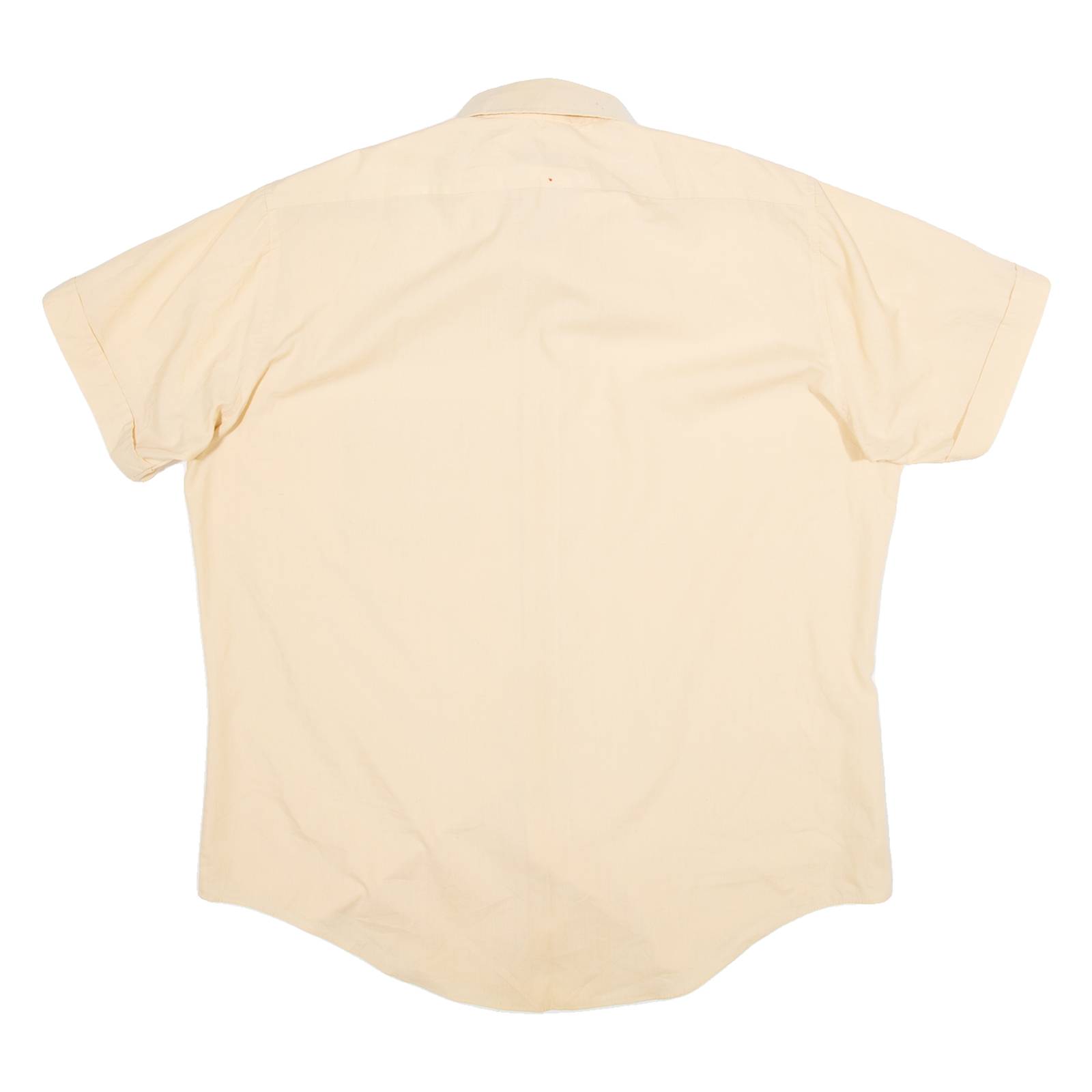 STYLE CLUB Mens Plain Shirt Beige L