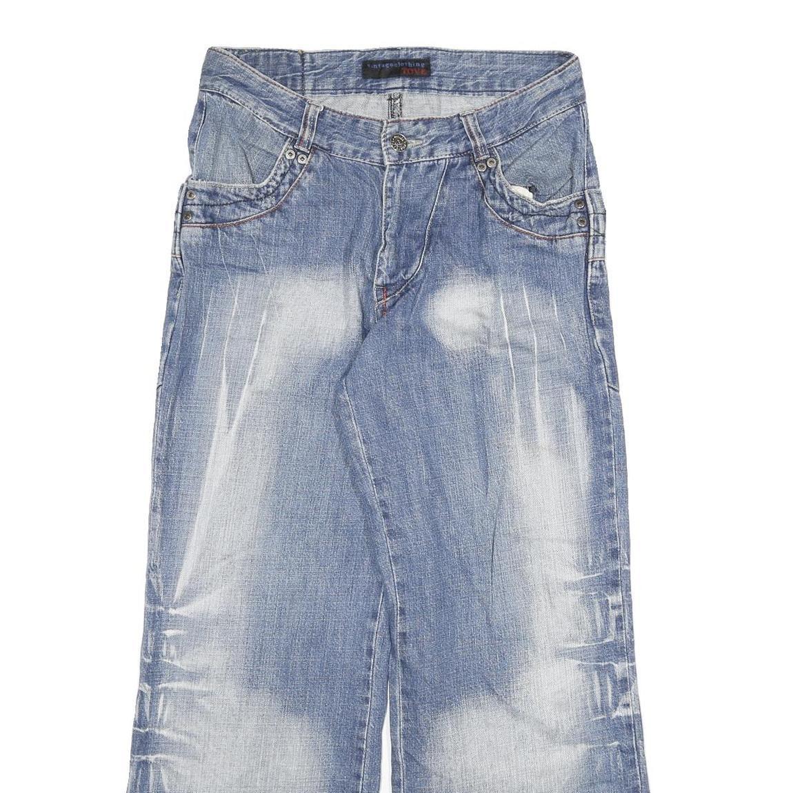 TOVE Womens Relaxed Blue Denim Light Woven Jeans W30 L28 Vintage Style