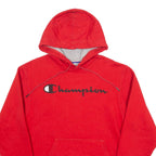 CHAMPION Mens Red Hoodie S