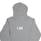 RUSSELL ATHLETIC Mens Grey Rose Hill Royals Pullover Hoodie S Sports Print