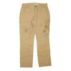 CARHARTT Mens Jeans Beige Regular Straight Denim Raw Cotton Blend W30 L29