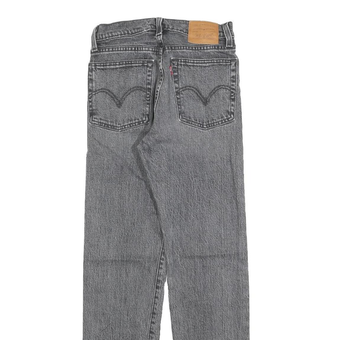 LEVI'S Womens Regular Blue Denim Light Jeans W24 L28 Classic Button Fly