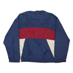 NIKE Mens Blue & Red Jacket XL Polyester Blend Zip Sportswear Track Outerwear